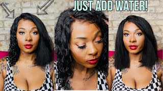!!Versatile 2-In-1 Melted Hairline *Durable* Crystal Lace Wig | No Work  Needed|Geniuswigs