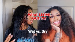 Leave Out’S Are In ! Super Natural Looking Curly V Part Wig Install Ft Ayiyi Hair
