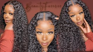 The Most Natural Realistic 5'5 Closure Wig Ever! Must Buy 30 Inch Curls! Install+Style Beautyfo