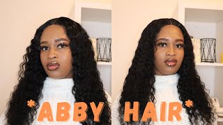 24Inch Deep Wave T-Part Closure Wig Install Ft Abby Hair | Aliexpress Hair | South African Youtuber