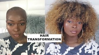 Lace Wig Hair Transformation Start To Finish | Shalom Blac