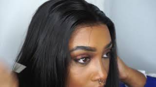 Straight Hair 20Inch 180% Density Lace Front Wig | Right Out The Box | West Kiss