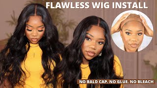 Flawless Glueless Wig Install (Start To Finish) | Unice | Chev B.
