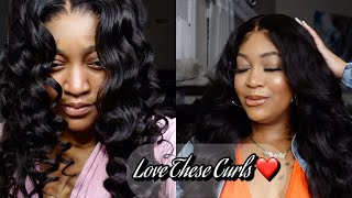 No More Frontals! Best 5*5 Hd Closure Wig| Install & Wand Curls|Alipearl Hair