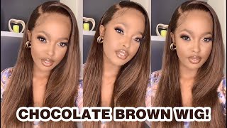 #Alipearlwigs Easy & Detailed Chocolate Brown Wig Installation +Review Ft Alipearl Hair
