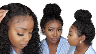 Sunday Reset Hairstyle With Super Preplucked 360 Lace Wig Ft. Ronniehair