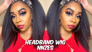 Nnzes Kinky Straight Synthetic Headband Wig | Lindsay Erin