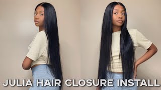 28 Inch Hd Lace Closure Wig Install | Beginner Friendly | Ft. Julia Hair