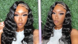 Easy Glueless 4X4 Closure Silky Body Wave Wig Install! Ft Jessie’S Selection Wig