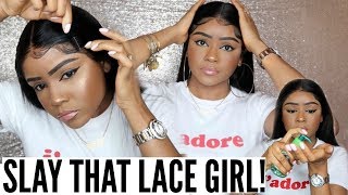 How I Lay My Full Lace Wig & Baby Hair
