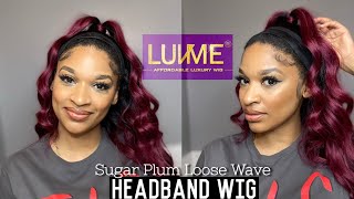 Loose Wave Headband Wig Review (Luvme Hair Sugar Plum)