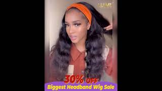 24" Body Wave Headband Wig + 4 Cute Hairstyle | Super Beginner Friendly | Luvme Hair