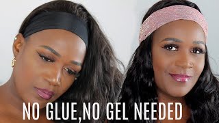 Omg I Tried A Body Wave Wig With A Headband Attached?? Is It Good? | Eayon Hair