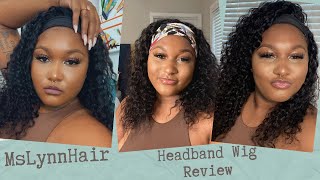Mslynn Hair Headband Wig Review | Naturallyhairforyou
