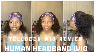 Tellbeen Human Hair Headband Wig  Review