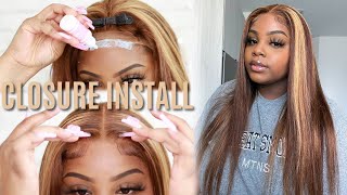 Beginning To End: Closure Wig Install Ft. Allove Hair