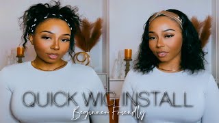 Luvme Hair | Affordable Headband Wig | 14" Loose Deep Wave | How To Style