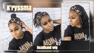 Amazon Find | Kryssma Body Wave Headband Wig