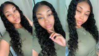 20 Inch Deep Wave 4X4 Closure Wig Install | Bly Hair