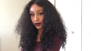 Wowafrican Deep Wave Brazilian Virgin Hair Wig | Review + Install