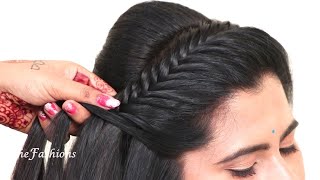 Super Cute Bridal Hairstyle For Party/Wedding | Hairstyle For All Occasion | New Hairstyle For Girls