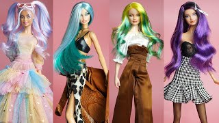 Doll Makeover Transformations  Easy Barbie Doll Hairstyles Tutorial  Fresh Hacks For Your Barbie