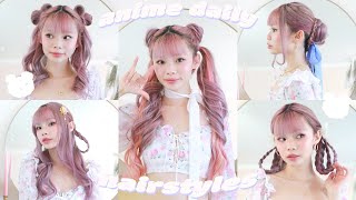 6 Cute Daily Hairstyles Inspired By Anime  (Sailor Moon, Fate/Stay Night, Etc!)