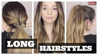 Quick And Easy Hairstyles For Long Hair| Thoserosiedays (Ad)