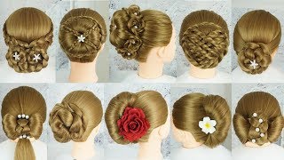 10 Easy Party Hairstyles 2019 For Girls | Hairstyles For Wedding Guests | Easy Hairstyles Long Hair