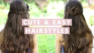 Cute And Easy Hairstyles