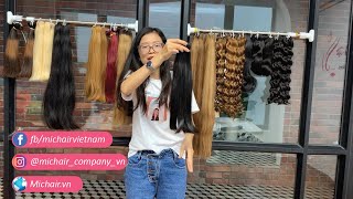 Vietnamese Hair Vendor Review -The Difference Between Single, Double And Super Drawn Hair Extensions