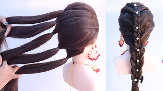Very Quick Ponytail Hairstyle Trick For Long Hair