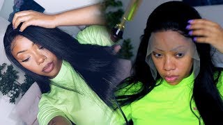 How I Apply My Lace Wig Easy! | Ali Grace