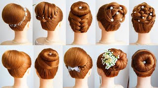 10 Bun Hairstyles With In 1 Donut | Updo Hairstyles For Long Hair