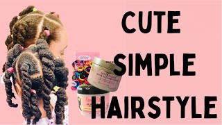 Easy Twists Hairstyle Kids |Cute & Simple For Kids|Must Try**