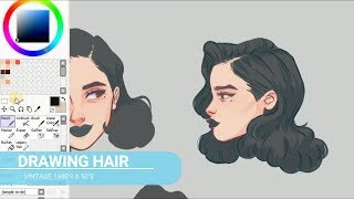 Drawing Hair | Pinup Hairstyles