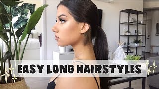 Favorite Hairstyles For Long Thin Hair | Zoe Cavey