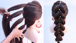 Very Easy & Amazing Ponytail Hairstyle For Long Hair