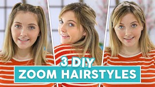 Rylan'S 3 Easy Diy Zoom Hairstyles | Cute Girls Hairstyles