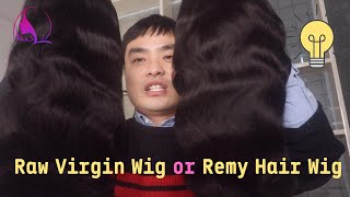 Raw Virgin Hair Wig Vs Remy Hair Wig, Ft. Joice Hair Wig