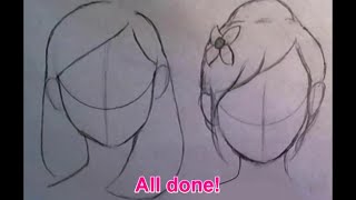 ♡Quick Tips♡ How To Draw Cute Hairstyles For Beginners (Part 1)