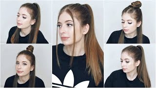 5 Easy Hairstyles For Long Straight Hair | Alissabbryce