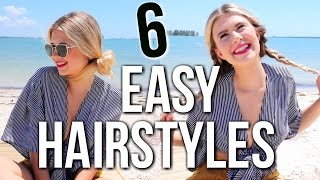 Easy Hairstyles For The Beach | Pool And Lake