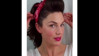 6 Pin Up Looks For Beginners ( Quick And Easy Vintage/ Retro Hairstyles) - Fitfully Vintage