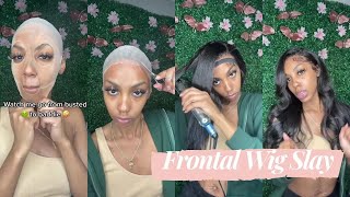 Best Gorgeous Invisible Lace Frontal Wig Install! Curl Straight Wig Tips | #Ulahair Review