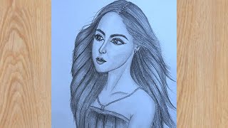 Easy Way To Draw Cute Girl With Beautiful Hairstyles | For Beginners | ស្នាមញញឹមនៃផ្ទាំងគំនូរ