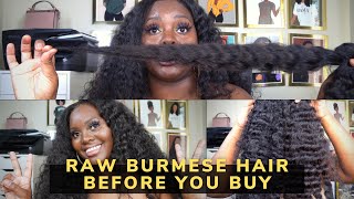 Do Not Buy Raw Burmese Hair Before You Watch This! I Can'T Believe Her! | Massive Hair Unboxing