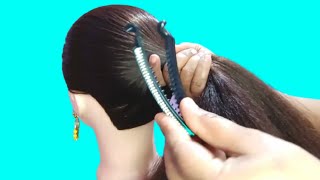 Banana Clucher Hairstyle|Daily Wear Hairstyle Easy Hairstyle| Ledies Hairstyle