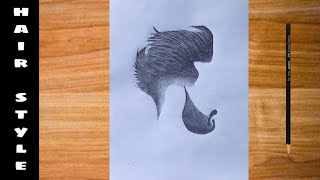 Boys Hair Style Drawing Easy/Boys Hairstyles Ep-2/How To Draw Hair/ Boy Hairstyles/Hair Drawing