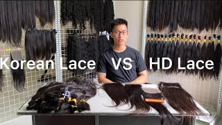 Authentic Hd Lace Vs Korean Lace Natural Hair Line | Raw Vietnamese Hair